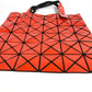 ISSEY MIYAKE BAOBAO Shoulder bag, handbag, shoulder bag Tote Bag PVC/Leather Orange Used
