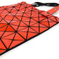 ISSEY MIYAKE BAOBAO Shoulder bag, handbag, shoulder bag Tote Bag PVC/Leather Orange Used