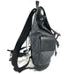 GUCCI 495563 GG Supreme logo bag backpack Backpack PVC/Leather Black Used