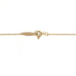 TIFFANY&Co. K18 Gold 18K Return to Heart Necklace with Diamond Accessories Jewelry Chain Necklace Necklace YG750 Gold/Gold Used