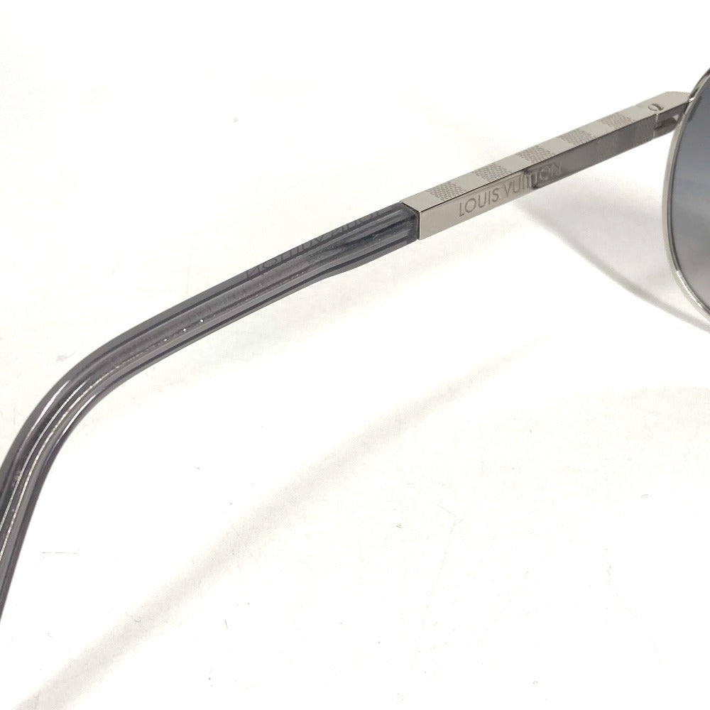 LOUIS VUITTON Z0340U Attitude pilot Glasses, Eyewear sunglasses Metal Silver Used