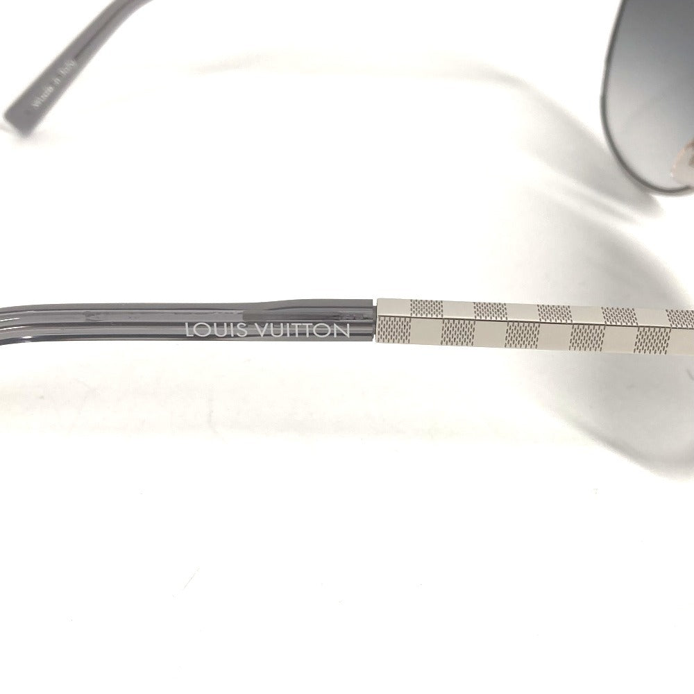 LOUIS VUITTON Z0340U Attitude pilot Glasses, Eyewear sunglasses Metal Silver Used