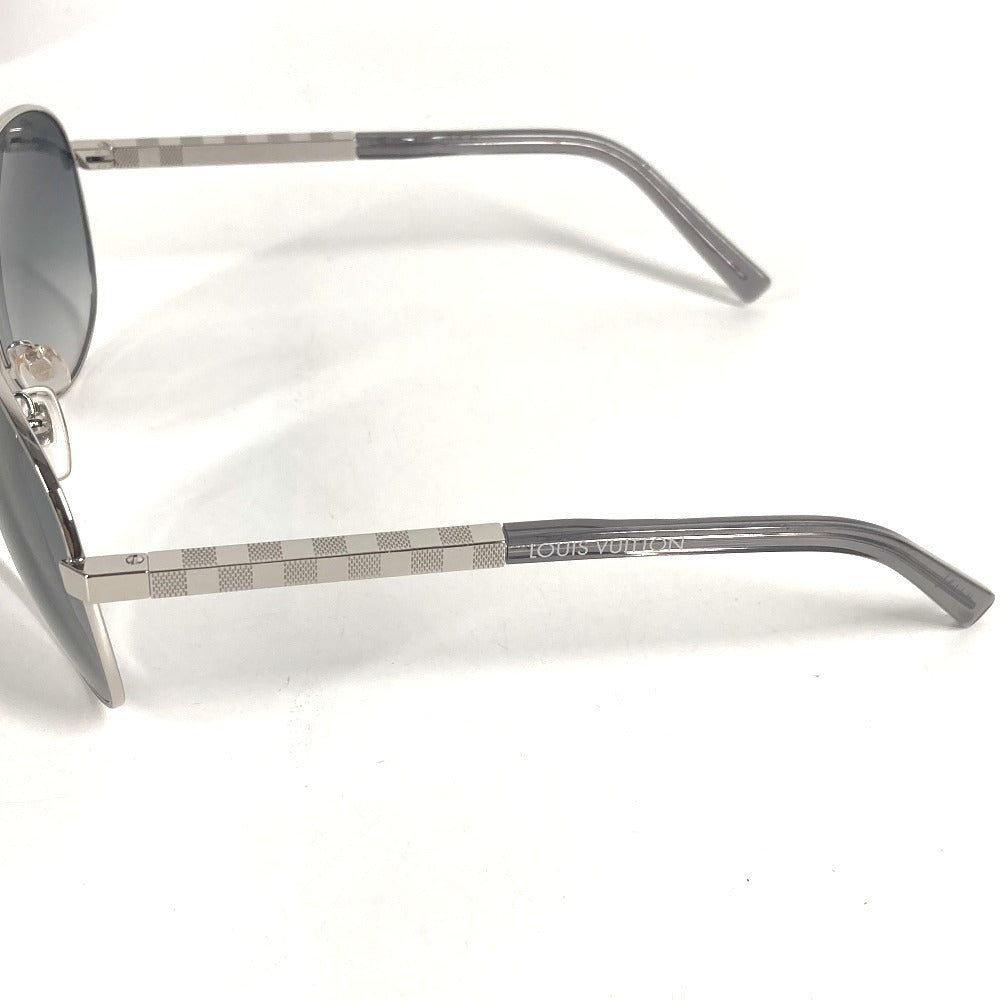 LOUIS VUITTON Z0340U Attitude pilot Glasses, Eyewear sunglasses Metal Silver Used