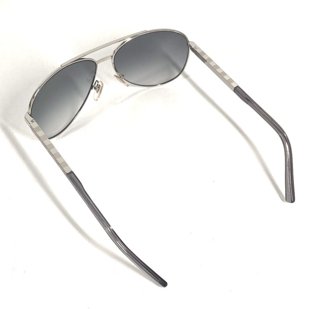 LOUIS VUITTON Z0340U Attitude pilot Glasses, Eyewear sunglasses Metal Silver Used