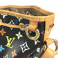 LOUIS VUITTON M42230 MonogramMulticolore Petit Noe Shoulder bag, drawstring bag Shoulder Bag MonogramMulticoloreCanvas Black Used