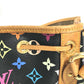 LOUIS VUITTON M42230 MonogramMulticolore Petit Noe Shoulder bag, drawstring bag Shoulder Bag MonogramMulticoloreCanvas Black Used