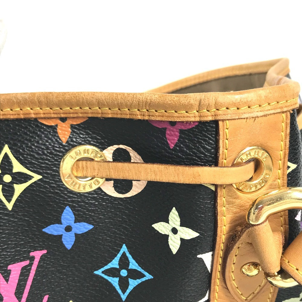 LOUIS VUITTON M42230 MonogramMulticolore Petit Noe Shoulder bag, drawstring bag Shoulder Bag MonogramMulticoloreCanvas Black Used