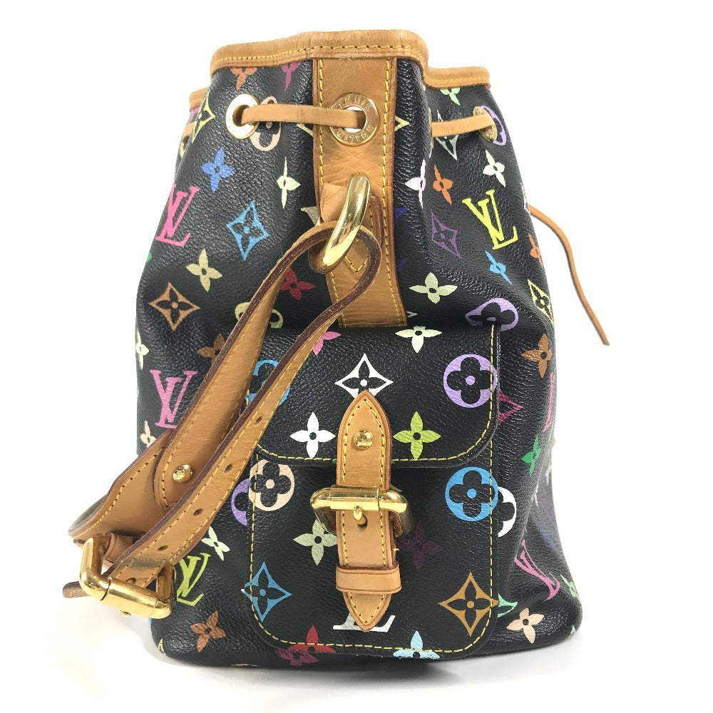 LOUIS VUITTON M42230 MonogramMulticolore Petit Noe Shoulder bag, drawstring bag Shoulder Bag MonogramMulticoloreCanvas Black Used
