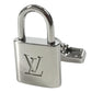 LOUIS VUITTON M64600 With Damier case Buton de Manchette Cadena Ecre Accessories cuffs AG925 Silver Used