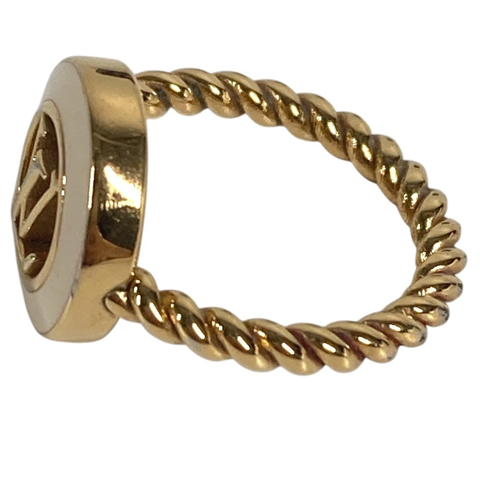 LOUIS VUITTON M1969S LV Nautical Ring Accessory Jewelry Ring Metal Gold Used