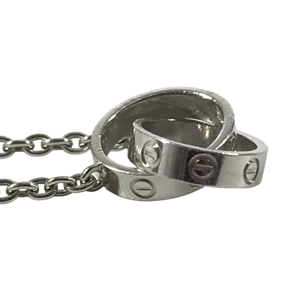 CARTIER K18 Gold 18K Baby Love Logo Bracelet Chain Jewelry accessories Bracelet WG750 Silver Used