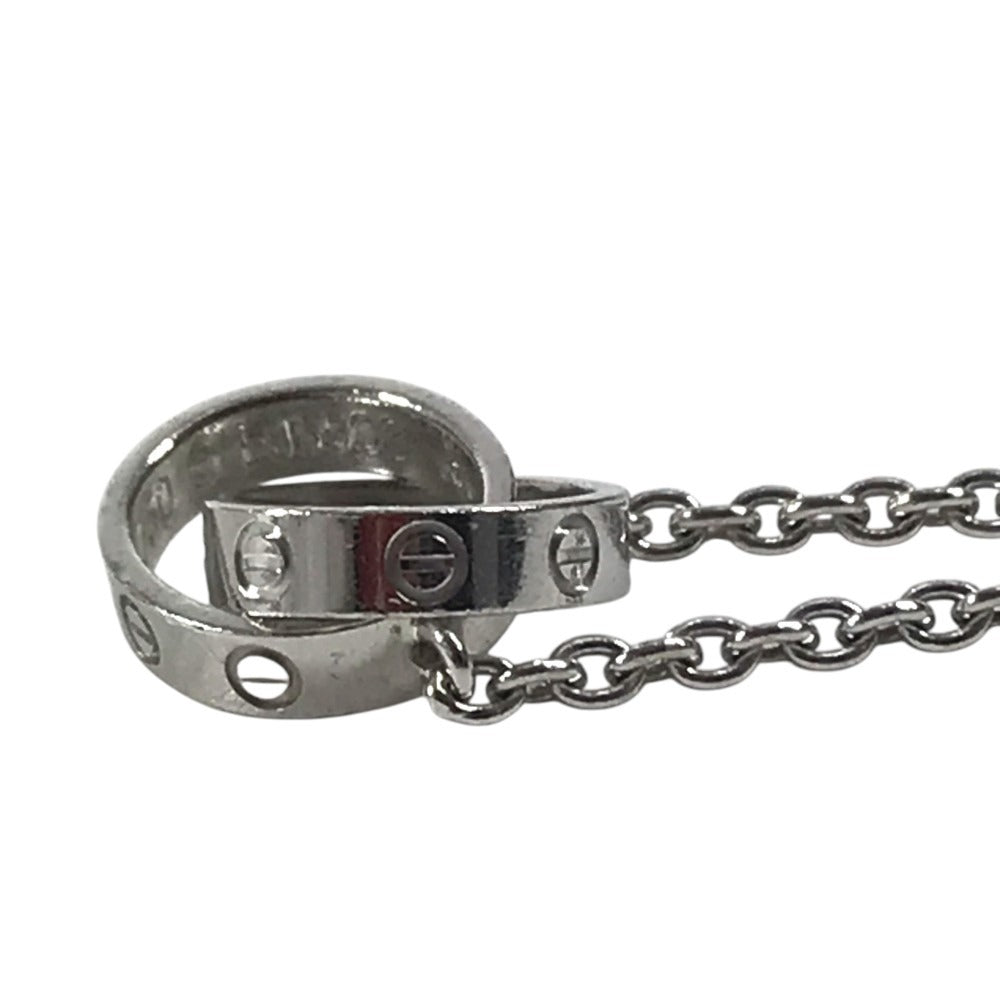 CARTIER K18 Gold 18K Baby Love Logo Bracelet Chain Jewelry accessories Bracelet WG750 Silver Used