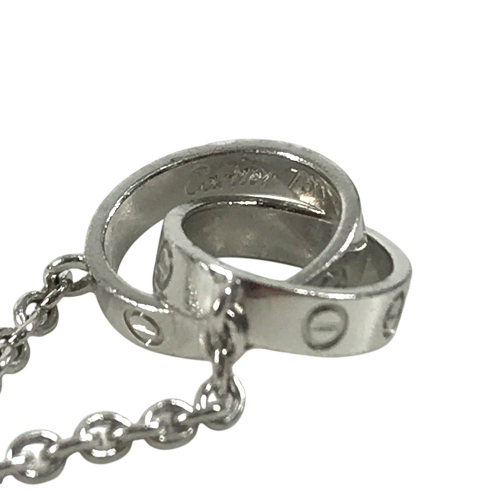 CARTIER K18 Gold 18K Baby Love Logo Bracelet Chain Jewelry accessories Bracelet WG750 Silver Used