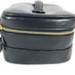 CHANEL CC CC Mark logo vintage Picorole vanity bag Makeup box Hand Bag Leather Black Used