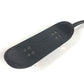 HERMES Finger Skateboard Logo Key Holder Bag Charm charm Leather Black Used