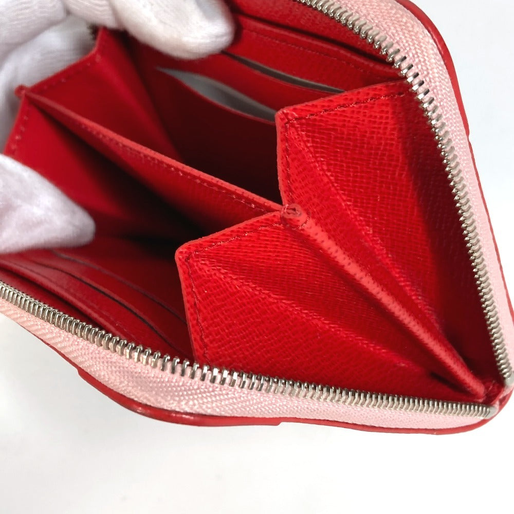 LOUIS VUITTON M62971 Epi Zippy Coin Purse Blooming Corner Compact Wallet Wallet Coin Purse Round Zipper Coin Case Epi Leather Ladies Rose Ballerine/Coquelicot Pink