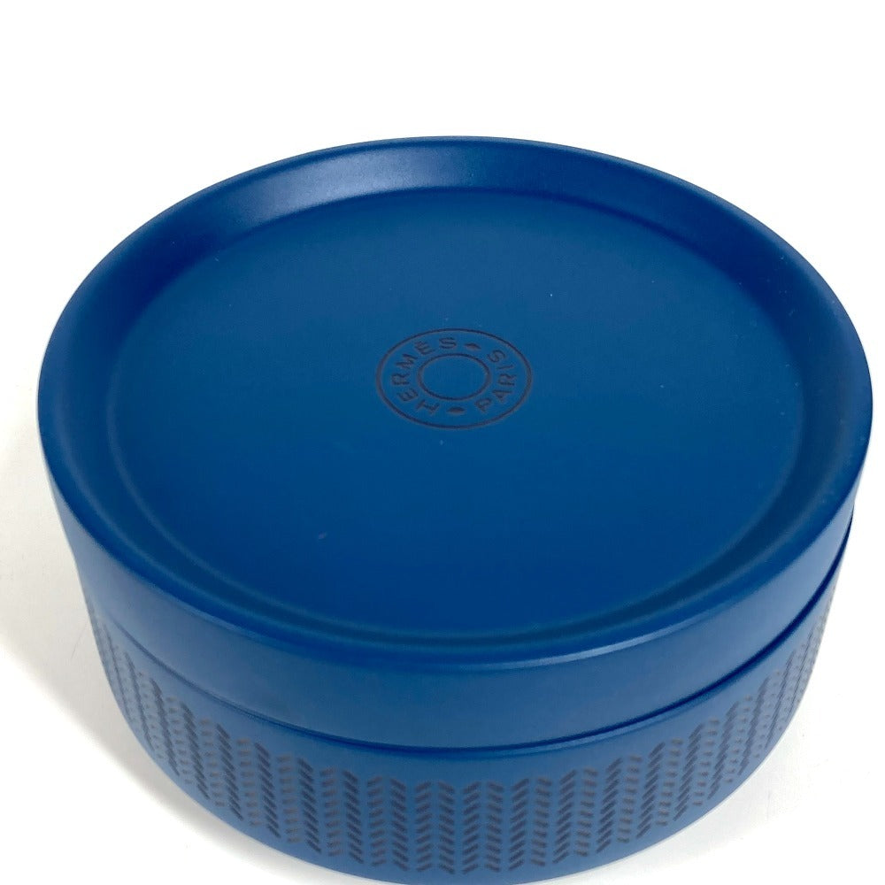 HERMES Boudoir PM Boudoir PM Miscellaneous Lacquer Interior Object Figurine Box Accessory Case Wood Unisex Navy