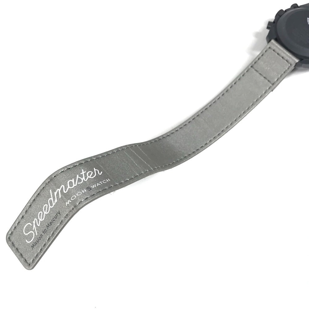 Swatch SO33A100 OMEGA オメガ コラボ ミッショントゥマーキュリー ムーンスウォッチ メンズウォッチ 彗星 ウォッチ 腕時計 セラミック メンズ ブラック