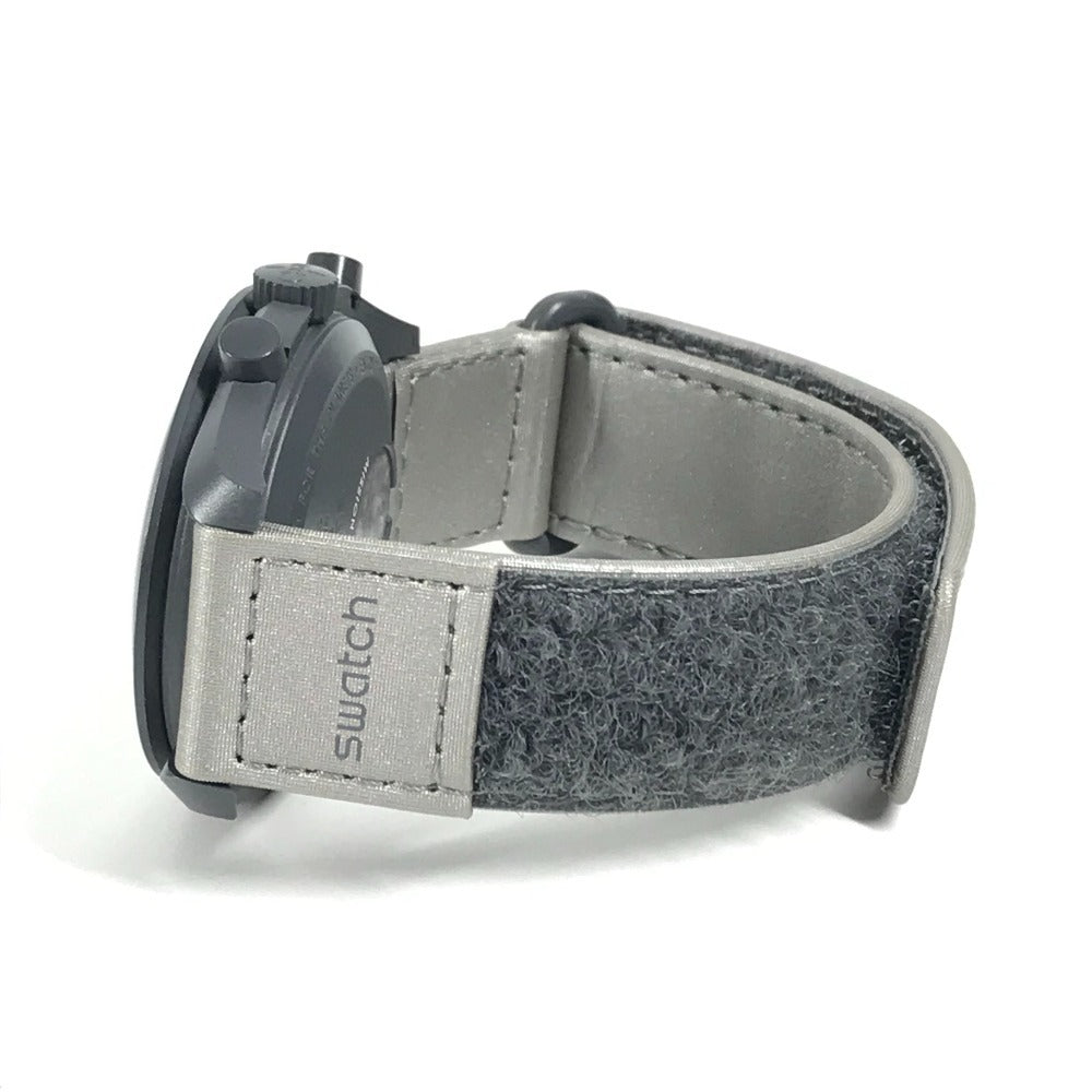Swatch SO33A100 OMEGA オメガ コラボ ミッショントゥマーキュリー ムーンスウォッチ メンズウォッチ 彗星 ウォッチ 腕時計 セラミック メンズ ブラック