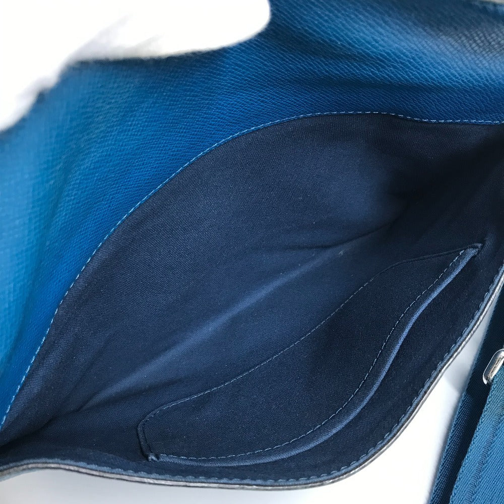 LOUIS VUITTON M30235 タイガ グリゴリ・メッセンジャー PM 斜め掛け カバン メッセンジャーバッグ ショルダーバッグ タイガレザー ユニセックス ブルー