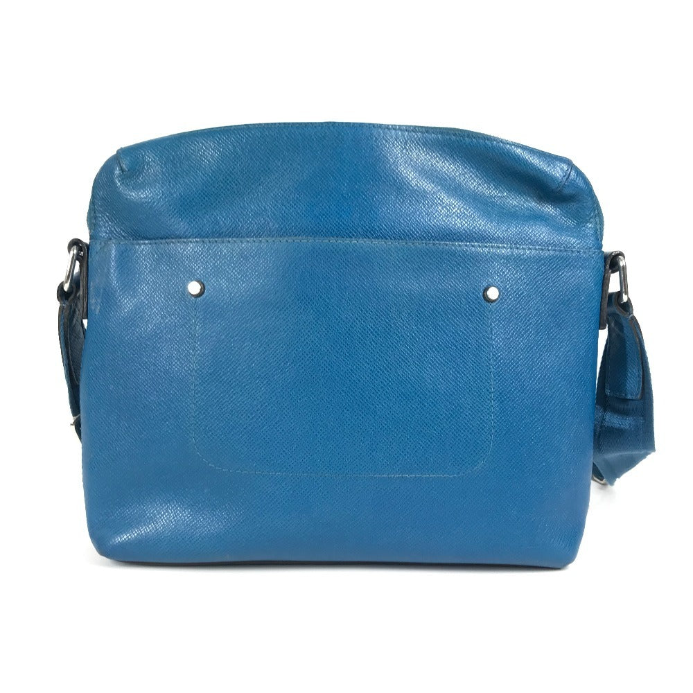 LOUIS VUITTON M30235 タイガ グリゴリ・メッセンジャー PM 斜め掛け カバン メッセンジャーバッグ ショルダーバッグ タイガレザー ユニセックス ブルー