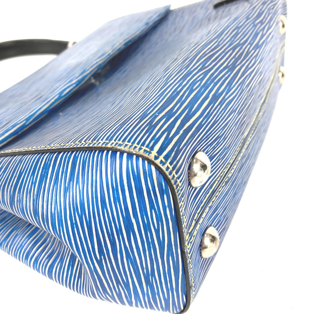 LOUIS VUITTON M51392 エピ デニム クリュニーBB クリュニー BB 2WAYバッグ ショルダーバッグ 斜め掛け フラップ ハンドバッグ エピレザー レディース ブルー