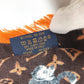 LOUIS VUITTON MP2265 大判 スカーフ エトール キャットグラム ネコ 猫 フリンジ ショール ストール ウール レディース ブラウン