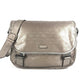 GUCCI 201732 GG Imprime Logo Flap Messenger Bag, Crossbody Shoulder Bag, GG Imprime, Unisex, Metallic