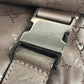 GUCCI 201732 GG Imprime Logo Flap Messenger Bag, Crossbody Shoulder Bag, GG Imprime, Unisex, Metallic