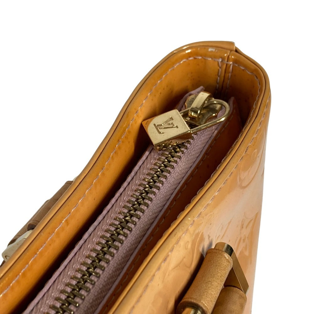 LOUIS VUITTON M91054 Monogram Vernis Houston Shoulder Tote Bag Monogram Vernis Unisex Rose Pink