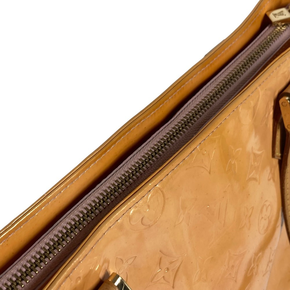 LOUIS VUITTON M91054 Monogram Vernis Houston Shoulder Tote Bag Monogram Vernis Unisex Rose Pink