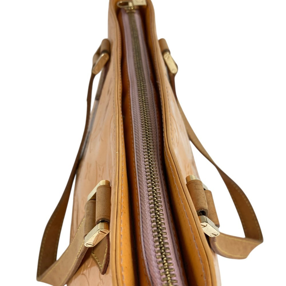 LOUIS VUITTON M91054 Monogram Vernis Houston Shoulder Tote Bag Monogram Vernis Unisex Rose Pink