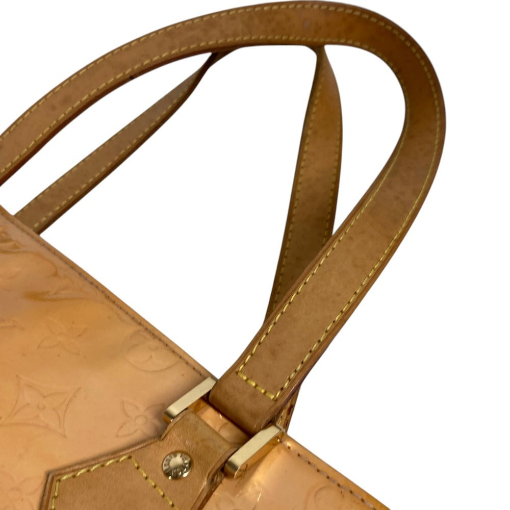 LOUIS VUITTON M91054 Monogram Vernis Houston Shoulder Tote Bag Monogram Vernis Unisex Rose Pink