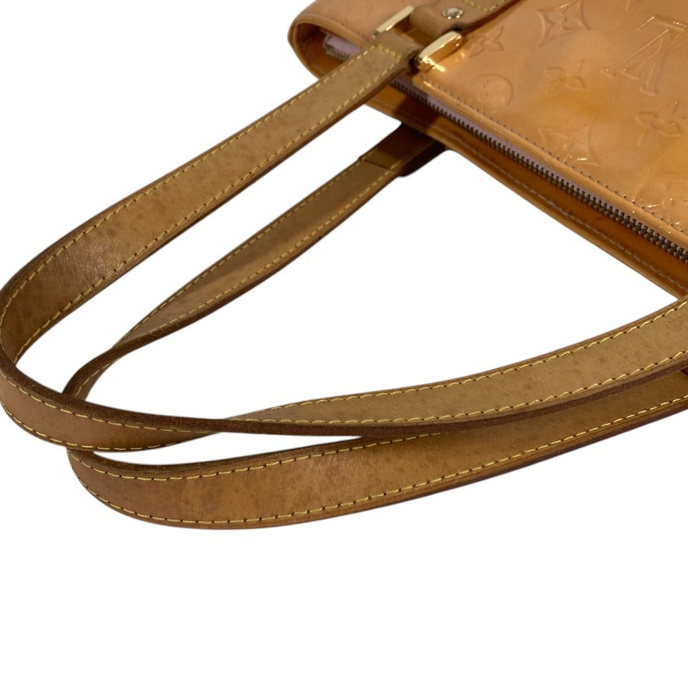 LOUIS VUITTON M91054 Monogram Vernis Houston Shoulder Tote Bag Monogram Vernis Unisex Rose Pink