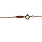 TIFFANY&Co. K18 18K Gold Oval Key Necklace Key Accessory Jewelry Chain Necklace Au750 Women's Pink Gold