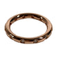 TIFFANY&Co. K18 18K Gold 11P Diamond Bisset Band Accessory Jewelry Ring Au750 Women's Pink Gold