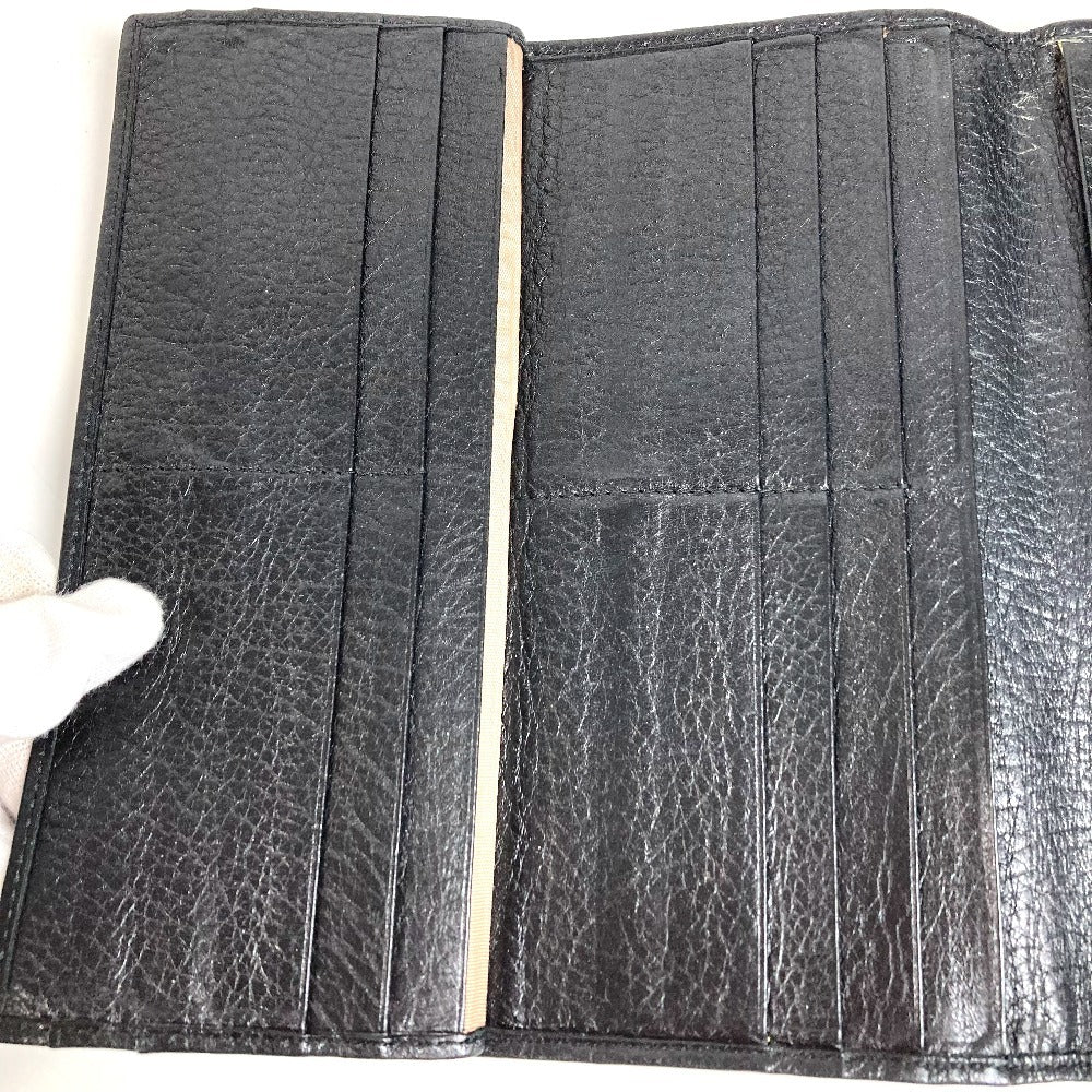 BVLGARI Flap S.bulgari Logo Long Wallet Flap Long Wallet PVC/Leather Unisex Beige