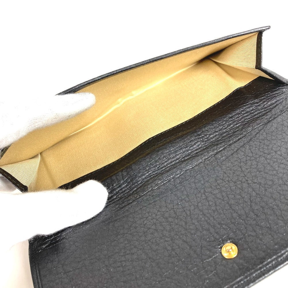 BVLGARI Flap S.bulgari Logo Long Wallet Flap Long Wallet PVC/Leather Unisex Beige