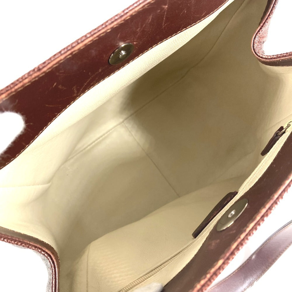 BVLGARI ブルガリブルガリロゴ ハンドバッグ 肩掛け カバン ショルダーバッグ レザー レディース