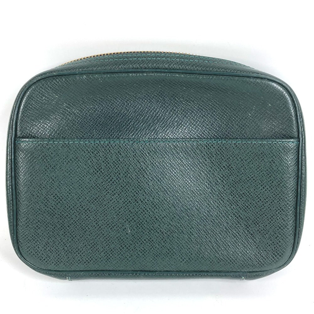 LOUIS VUITTON M30304 タイガ アクセサリーポーチ メイクポーチ 化粧ポーチ クラッチバッグ ポーチ タイガレザー ユニセックス エピセア グリーン