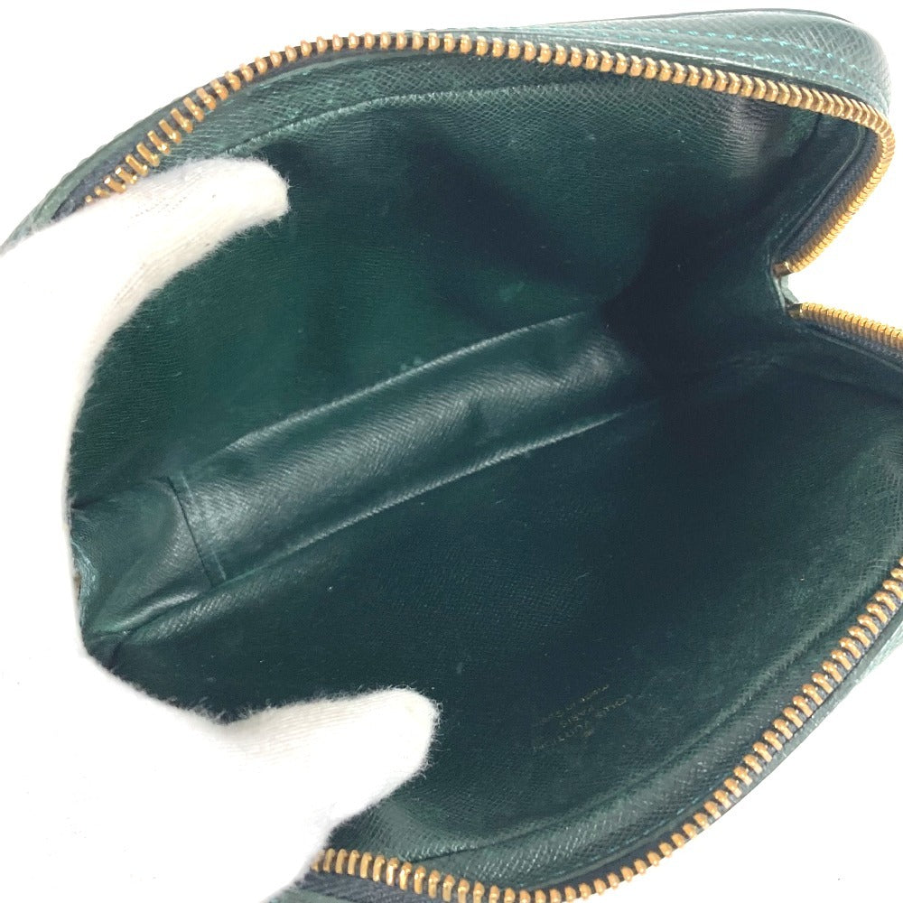 LOUIS VUITTON M30304 タイガ アクセサリーポーチ メイクポーチ 化粧ポーチ クラッチバッグ ポーチ タイガレザー ユニセックス エピセア グリーン