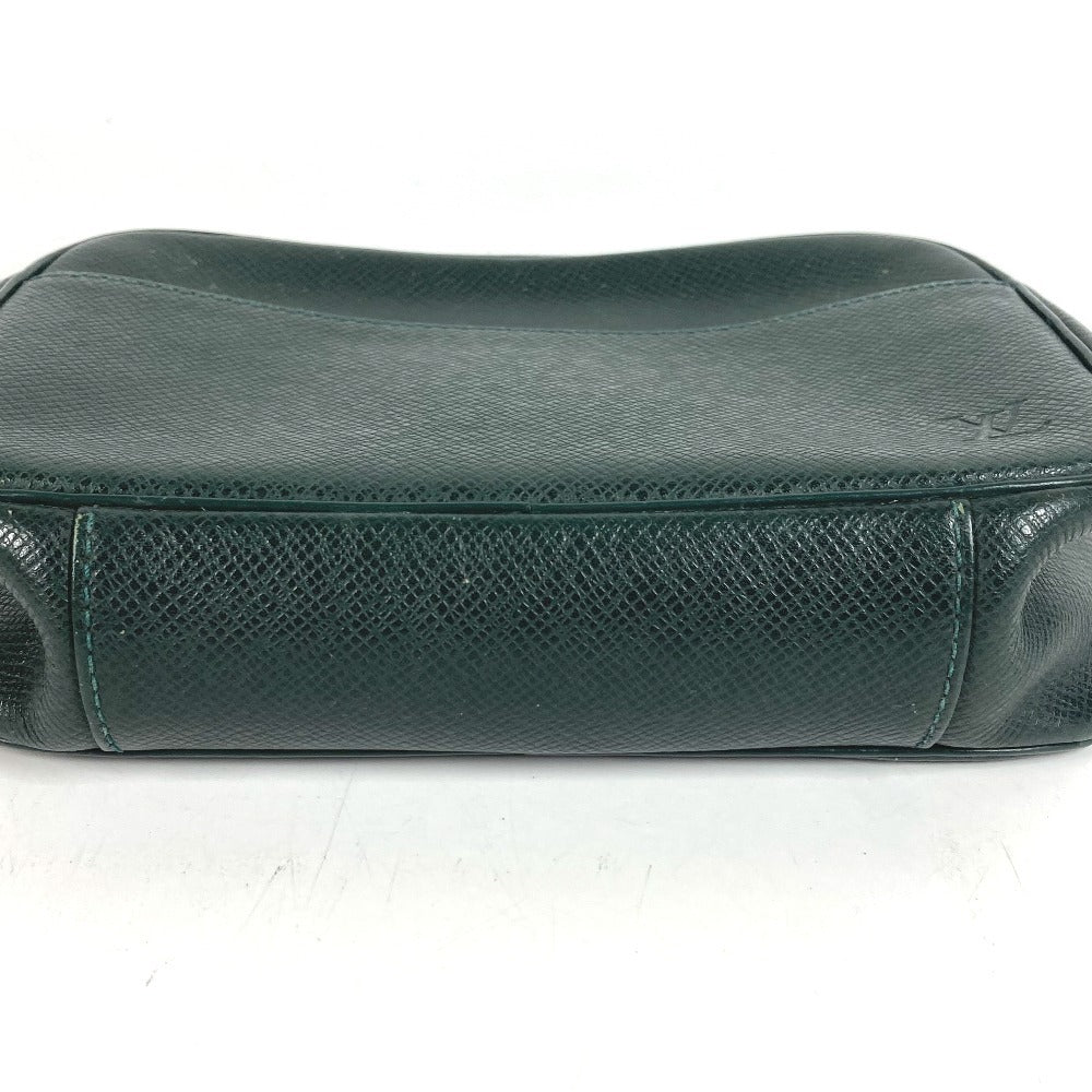 LOUIS VUITTON M30304 タイガ アクセサリーポーチ メイクポーチ 化粧ポーチ クラッチバッグ ポーチ タイガレザー ユニセックス エピセア グリーン