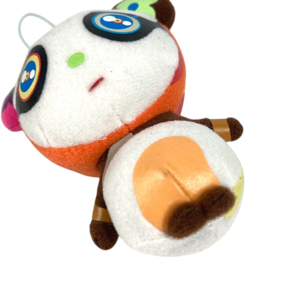LOUIS VUITTON Petit Panda Plush Toy by Takashi Murakami, Bag Charm, Cell Phone Strap, Polyester, Unisex, Multicolor