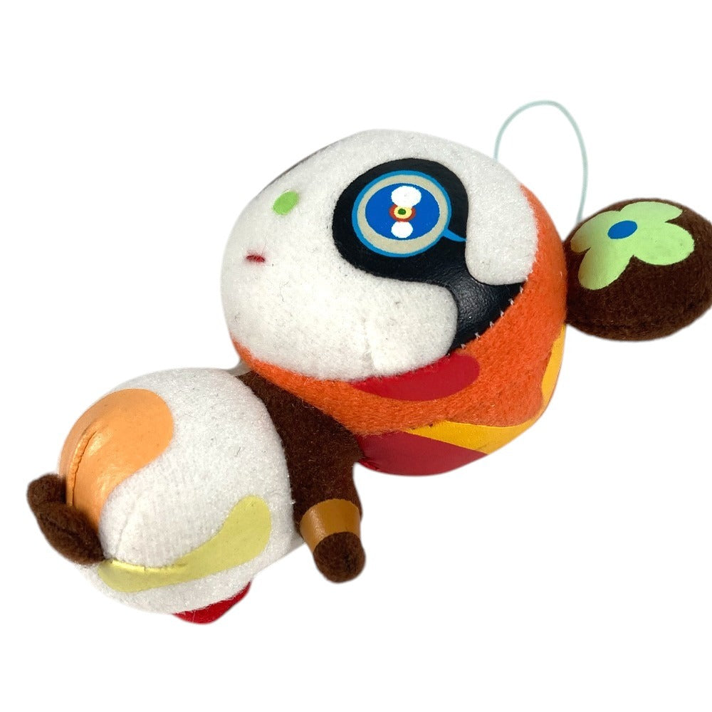 LOUIS VUITTON Petit Panda Plush Toy by Takashi Murakami, Bag Charm, Cell Phone Strap, Polyester, Unisex, Multicolor