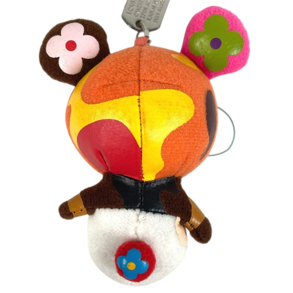 LOUIS VUITTON Petit Panda Plush Toy by Takashi Murakami, Bag Charm, Cell Phone Strap, Polyester, Unisex, Multicolor