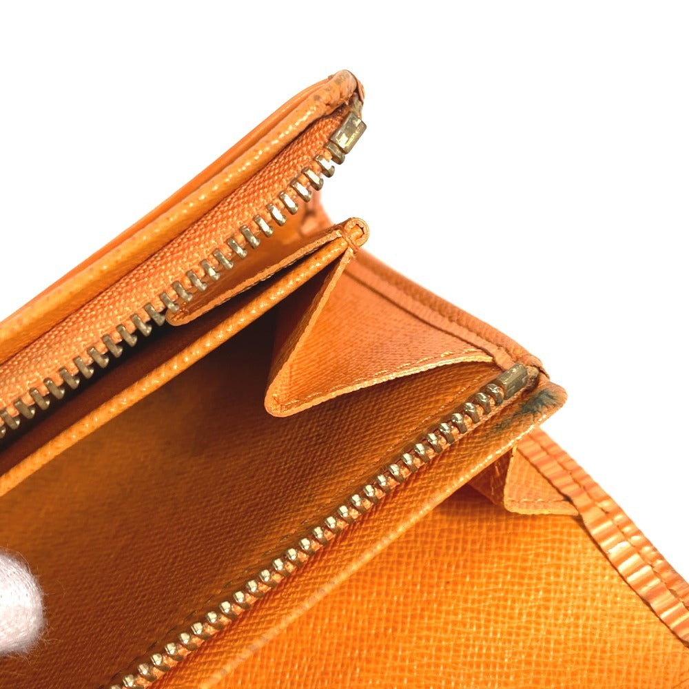 LOUIS VUITTON M6350H エピ ポルトフォイユ トレゾール コンパクト コンパクトウォレット 2つ折り財布 エピレザー ユニセックス マンダリン オレンジ