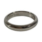 TIFFANY&Co. Milgrain Platinum Accessory Jewelry Ring Pt950 Men's Silver