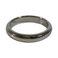 TIFFANY&Co. Milgrain Platinum Accessory Jewelry Ring Pt950 Men's Silver