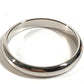 CARTIER Platinum Logo Accessory Jewelry Ring Pt950 Men's Silver