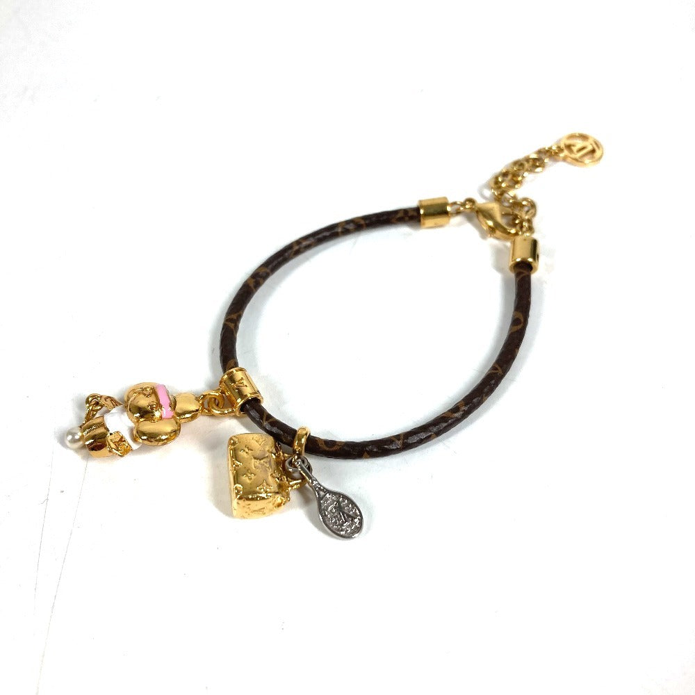 LOUIS VUITTON M8293Z モノグラム ヴィヴィエンヌ テニス アクセサリー バングル ブレスレット モノグラムキャンバス レディース ブラウン